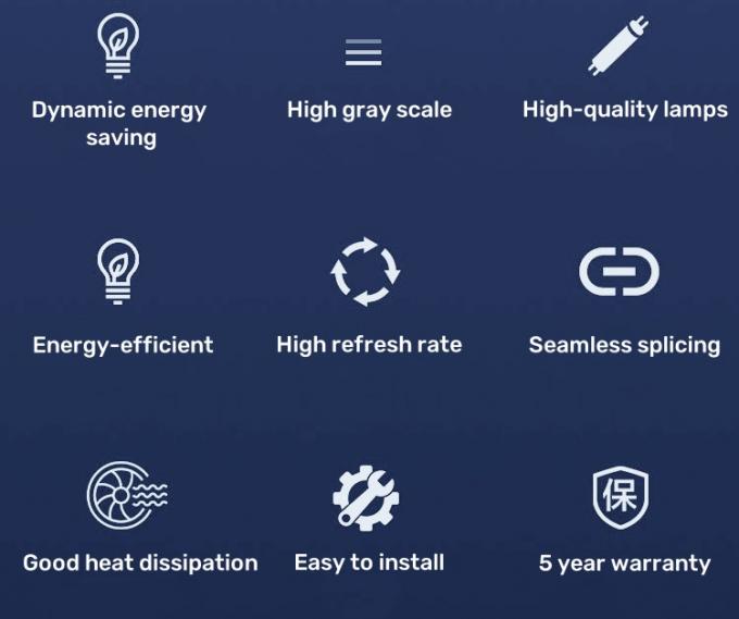 Дизайн интерьера Креативный светодиодный дисплей для добавления современного оттенка в дома офисы и общественные пространства 1