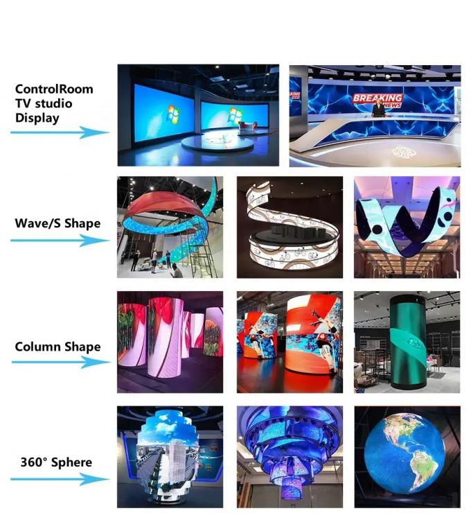 Дизайн интерьера Креативный светодиодный дисплей для добавления современного оттенка в дома офисы и общественные пространства 6