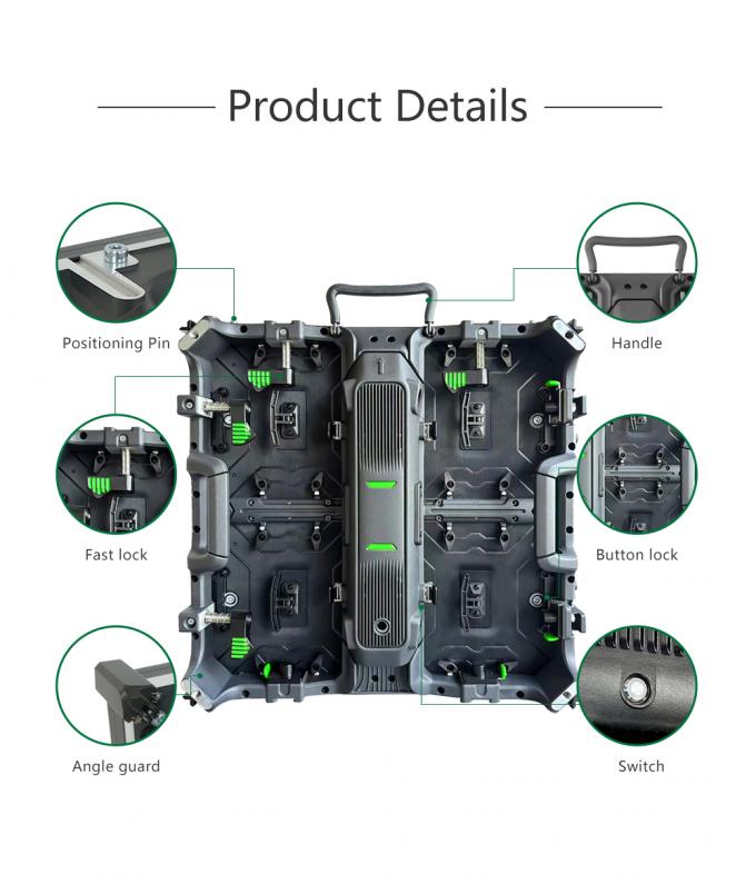 Прокат светодиодного экрана с высокопроизводительным светодиодным видеостенным экраном P2.5 P3 P4 P5 P6 Внутренний наружный светодиодный дисплейный экран 3