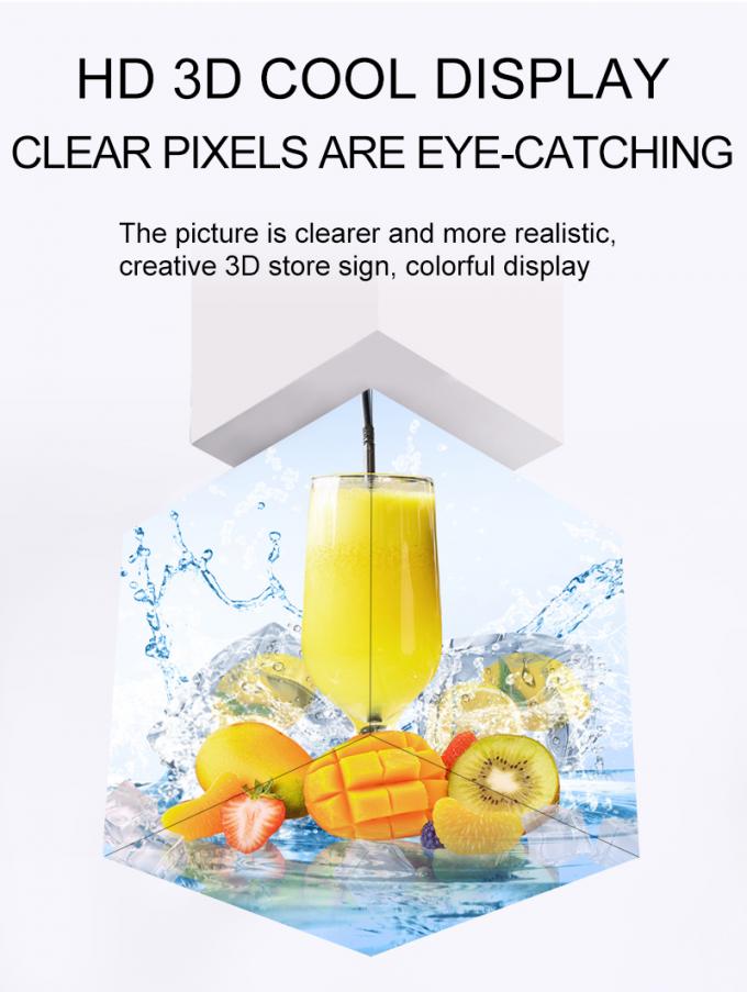 Кубический светодиодный дисплей P2.5 P3 P4mm 0