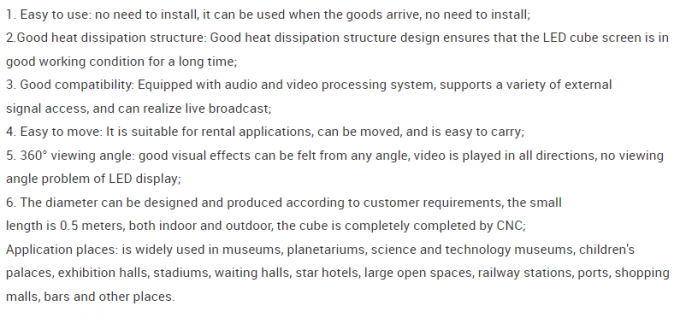 P2.5 P3 P3.91 P4.81 Светодиодный куб Логотип Дисплей Креативный светодиодный экран для внутренней и наружной рекламы 0