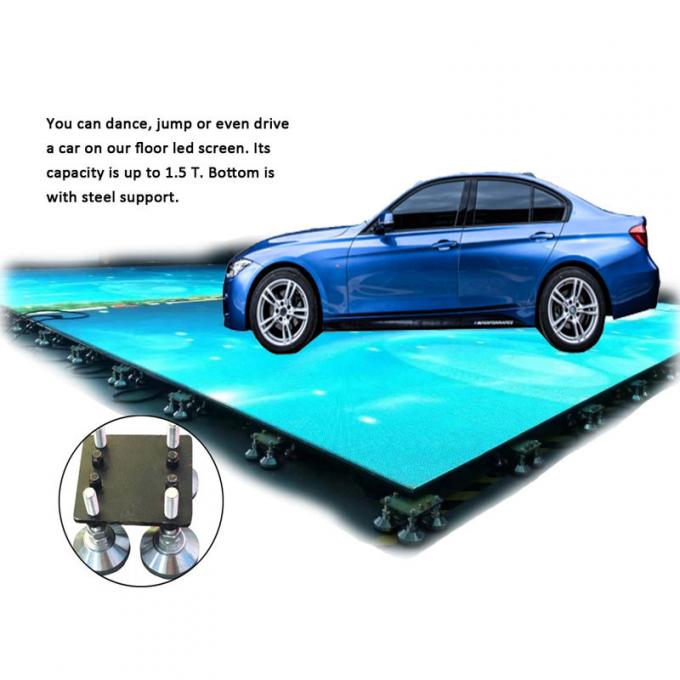 LED-дисплей на полу IP65 водонепроницаемый дизайн LED-дисплей на полу с высокой нагрузкой стоящий LED-дисплей на полу 5