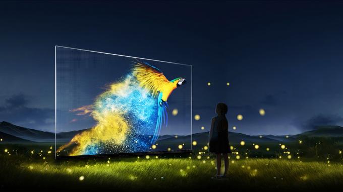 Прозрачный P3.91 Голографический светодиодный экран Полный цветный светодиодный дисплейный экран Голографический невидимый невидимый светодиодный экран 5