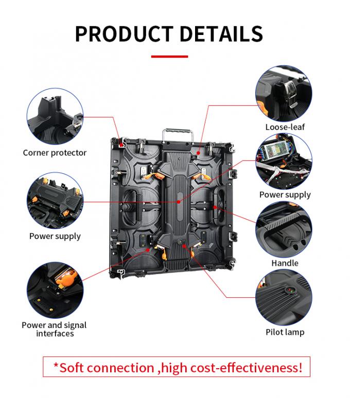 P3.91 P2.6 Аренда светодиодного экрана для кино, рождественского шоу, танцевальной вечеринки, светодиодного дисплея, мероприятий, закулисной части, церкви, светодиодной видеостены 0