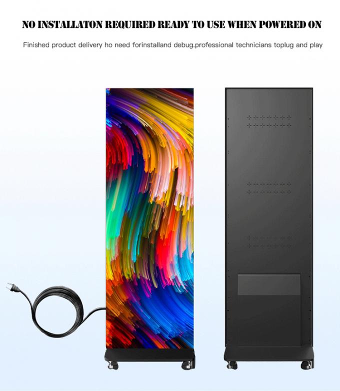 P2.5 Складной светодиодный постер. Рекламный продукт для светодиодных постеров для помещений. 4