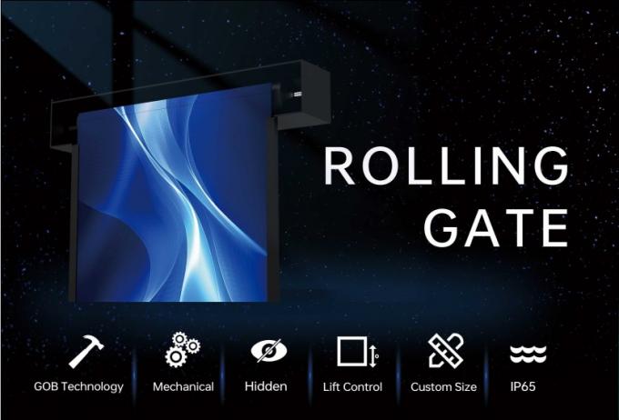 GOB Роллируемый светодиодный дисплей светодиодная стенка светодиодная панель светодиодный знак светодиодный щит светодиодный экран 0