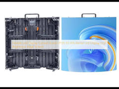 Гибкий светодиодный дисплей изогнутый экран P1.95 P2.976 Аренда светодиодного дисплея высокой яркости экрана